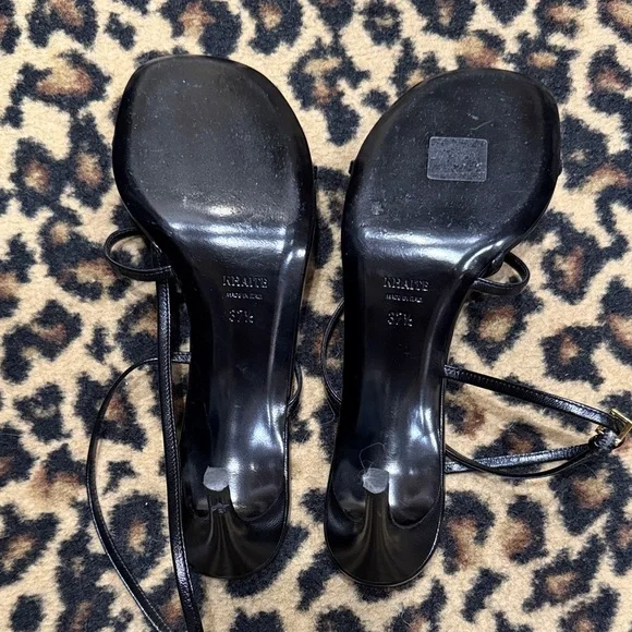 Khaite loop black Sandals - Picture 2 of 3